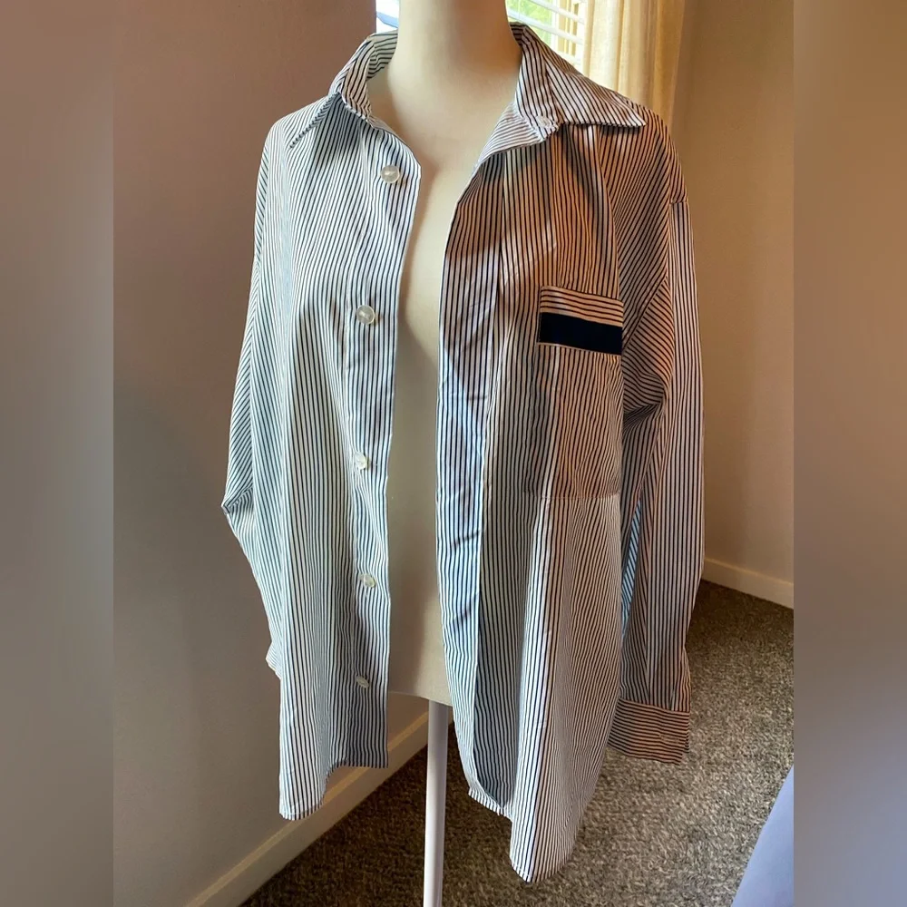 Vintage Striped Button Down - Picture 2 of 4